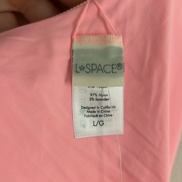 L*Space Pink Bathing Suit Bottom BNWT - Picture 5 of 5